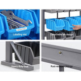 Giantz 47 Storage Bin Rack Free Stand Steel Stand BIN-RACK-47