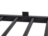 Levede Gaming Bed Frame Rotating TV Mount Storage Metal Single Bed 32in Bedroom BF1088-BK-AU