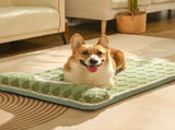 Thickened Soft Pet Bed Mat L Size Light Green Comfortable Large Dog Sleeping Pad Washable Cushion V888-ELOSUNG44558