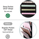 3Pcs Scrapbook Paper Storage, 12 x 12 Inch Hanging Paper Storage Bags with Door Hooks for V1366-AZ2-W-16195