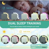 Cute Kids Alarm Clock, Multifunctional Adjustable Night Light Countdown Snooze Voice Control V1188-MS-227-1023