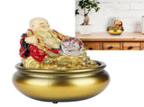 LED Water Fountain Innovative Resin Waterfall Ornament Art Crafts for Home Office Landscape V1294-YM0901-3111200232216