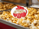 Popcorn Maker Microwave Snack Popcorn Air Poppers 2.25 Quart Popcorn Bowl Borosilicate Kitchen Acces V1369-AZ3-W-12735