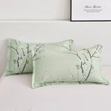 Green Alpine Botanical Quilt / Doona / Duvet Cover set V745-AQ081992Q3