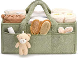Baby storage basket - portable baby storage basket - felt baby storage - removable compartment V1188-MS101-03108-1