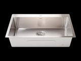 700x500mm Handmade 1.5mm 16 Gauge Stainless Steel Kitchen Laundry Sink with Waste V63-846471