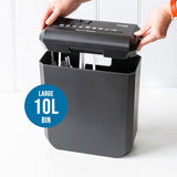 Home & Office Shredder, 5 x A4 At Once, Auto Start/Stop Function V196-XS-505