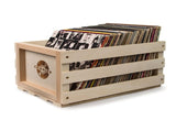 Crosley Voyager Amethyst - Bluetooth Portable Turntable & Record Storage Crate V398-CR8017BSC-AM4
