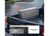 Truck Bed Tool Box, Heavy Duty Aluminum Tool Box with Tread Patterns, Storage Toolbox Chest V952-CZGJX33INCHY6ZBO7001V0