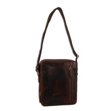 Pierre Cardin Rustic Leather Busines Cross Body Bag for iPad Tablet - Tan V563-PC3618-TAN