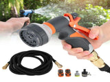 Garden Irrigation Sprayer Telescopic Hose Kit Plants Flowers Watering Sprinkler Accessory V1294-YM0901-3111200143011
