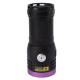 365nm Flashlight Aluminium Alloy USB Type C 60W UV 365nm Light Flashlight for Cat Urine Detection V1294-YM0703-3119230083411