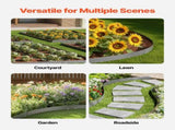 Steel Landscape, 5 Packs 990 x 207 mm Rust-Resistant Metal Landscape, Bendable Garden V952-DXGJSPZ5PCS3XI96GV0