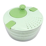 Salad Spinner Plastic Time Saving Fast Mixing Washable Rotatable Veggie Washer for Kitchen Green V1294-YM0703-3118230005511