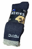 6 Pairs MERINO WOOL SOCKS Mens Heavy Duty Premium Thick Work Socks Cushion BULK - Navy Blue - 6-11 V563-6AUSOCKS-NVY-6-11