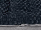 Dog Calming Bed Warm Soft Plush Comfy M Grey Medium PT1058-M-GY