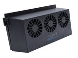 Solar Powered Car Exhaust Fan 3 Heads Odor Removal Multifunctional Air Purifier Cooling Fan for Home V1294-YM0901-3113240151211