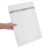 Vertical Dry Erase Wall Calendar Board with Clear Display, Monthly Planner for Office and Home V1369-AZ3-W-14360