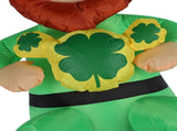 Luminous Gas Model St Patrick Day Inflatable Decoration Sitting Leprechaun for Indoor Outdoor V1294-YM0901-3115230150611