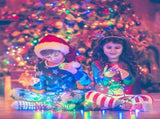 LED White Christmas Lights Outdoor, String Lights Plug in Extendable, 8 Modes Christmas Tree V1107-1246-1246-MLT-100M1000