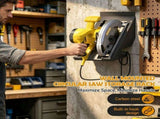 Carbon Steel Circular Saw Holder, Practical Humanized Design, Solid Sturdy, Space Saving, for V1366-AZ2-W-15042