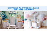 5PCS Round Plinth Cylinder Display Stand Pedestal Wedding Party Shop Display AU V201-CYL0005WH8AU