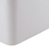 Narrow Trash Bin Rectangular Pressure Ring Space Saving Slim Trash Can Home Wastebasket for Bathroom V1294-YM0901-3117240045111