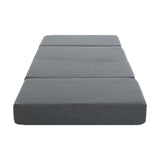 Giselle Bedding Foldable Mattress Folding Foam Single Grey FOAM-MFM-RAFA-GY