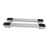 2 Sets Mobile Roller Bracket Furniture Raised Base Moving Wheels for Refrigerator Washing Machine V1294-YM0717-3117220184111