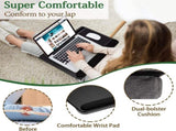 Portable Laptop Desk with Device Ledge, Mouse Pad and Phone Holder for Home Office V178-84810