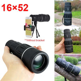 52Mm Monocular Telescope For Hunting And Low Light Night Vision PRL-5000-GO-S
