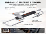 Hydraulic Outboard Steering Kit, 90HP, Marine Boat Hydraulic Steering System, with Helm Pump Two-Way V952-XWYYFXBDJTJ9ZJQR3V0