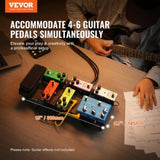 Guitar Pedal Board, 15'' x 5.7'', Aluminum Alloy 0.8 lbs Super Light Guitar Effects PedalBoard with V952-BDDJTTBJXHLHZ9M5OV0