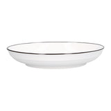 4Pcs Ceramic Dinner Plates Set Black Line Tableware 8 Inch Round Plate for Salads Steak Plate V1294-YM0523-3118210320911