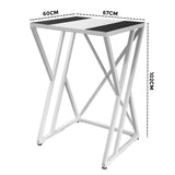Dryer Stand Over Front Loading Washing Machine, 100kg Heavy Duty Steel Stacking Kit, 102x67x60cm XFYA-DS-WH