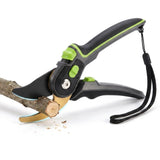 Garden Pruning Shears Ergonomic Non-Slip Grip, Smooth & Precise Cuts, Comfortable for 1-Inch V1366-AZ2-W-15073