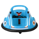 Kids Ride On Car Bumper Electric Toys Cars Light Remote Angry Birds Sticker Blue RCAR-BUMPER-BU