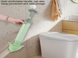 Toilet Drain Unblocker Pump Unblocker WC Plastic Rubber Stainless Steel Drain Unblocker V1188-NK-BOL-600