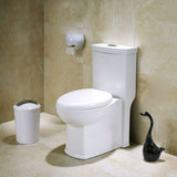 Swan Shape Toilet Brush Set, Toilet Brush Holder, Toilet Brush Holder And Stand, For Bathroom V1188-MS-227-0597