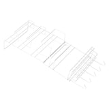 Refrigerator Storage Rack Iron Durable Side Wall Mounted Mini Fridge Organizer for Home Kitchen V1294-YM0714-3118210287011