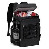 25L Insulated Cooler Backpack Freshness Preservation Backpack - Black V1308-DSZKI-203-1