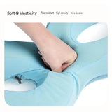 Blue Memory Foam Beauty Pillow for Side Sleepers - Anti-Wrinkle Face Pillow with Breathable Mesh V888-ELOSUNG56300