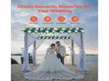 Flower Ball Arrangement Bouquet 10 PCS, 500 x 220 mm Artificial Flower Balls Wedding Table V952-ZSHQTXLSBS190GWMF001V0