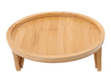 Sofa Tray Bamboo Wood Texture Armrest Couch Clip On Tray Table for Coffee Tea Snacks V1294-YM0717-3111220221811