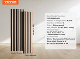 Wood Slat Acoustic Panels, 7.9 x 94.5 inch, MDF Accent Wooden Wall Panels for Modern Interior Wall V952-FHXWBTQBYML7LX06FV0