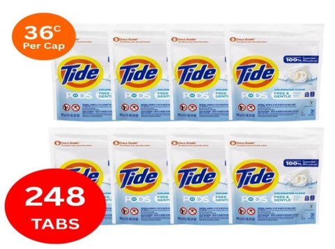 Tide Gentle Cold Water x 248 Laundry Pods TIDE-80797341X8_NZ