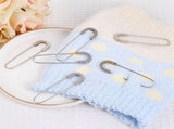 Extra Large Safety Pins Heavy Duty 3 Inch-60 PCS Coilless Pins Sewing Pin Brooches-Giant Safety V1369-AZ3-W-11523