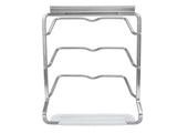 Housewares Hanging Pan Lid Rack 3 Tier Aluminum Alloy Cabinet Pot Lid Holders Organizer for Plates V1294-YM0901-3118240201411