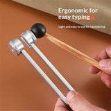 Tuning Forks Healing Set Portable in Red Leather Pouch Medical Grade Sound Healing Instruments V1192-AZ-W-3222