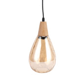 E27 Glass Pendant Light Holder Modern Hanging Light Socket Without Bulb 16cm Living Room Decor 220V V1294-YM0901-3119210109911